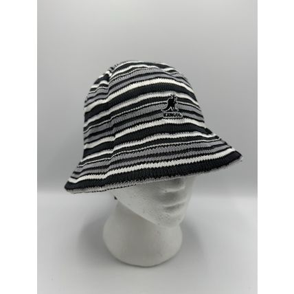 Kangol Optical Stripe Bell Hat New With Tags Medium Unisex Stylish