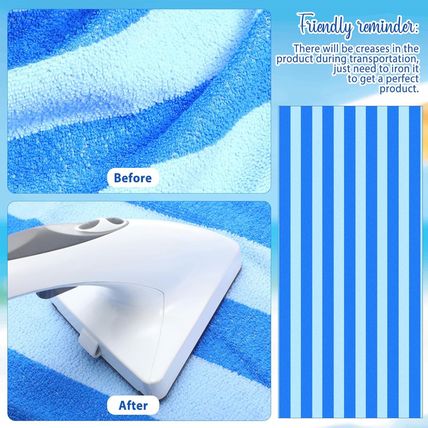 Redbaker 16 Packs 72 X 36 Inches Oversized Beach Towel Bulk Extra Large Pool Tow