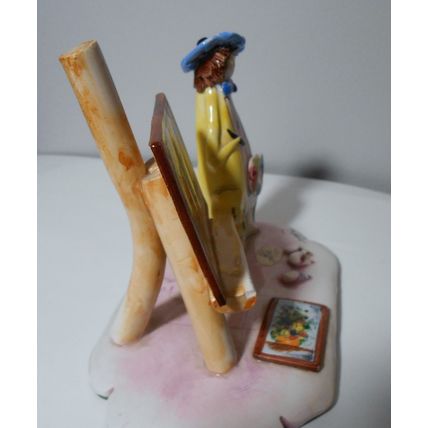 Lino Zampiva -Vintage Italian Figurine- Artist with Painted Pictures