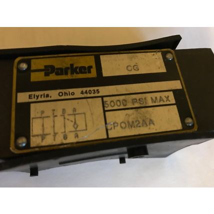 NEW PARKER HYDRAULIC VALVE CPOM2AA AIR CONTROL CP0M2AA,AH