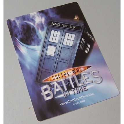 DOCTOR WHO : BATTLES IN TIME TRADING CARD : NOVICE HAME : CARD No. 458 :