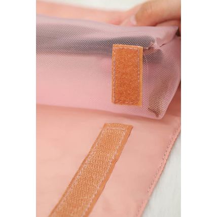 Pink Leegoo Peint Detachable 4-in-1 Foldable Makeup Bag