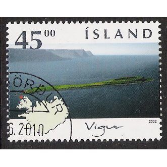 Mi 1020: 45 Kr. multicoloured Icelandic Islands: Vigur.