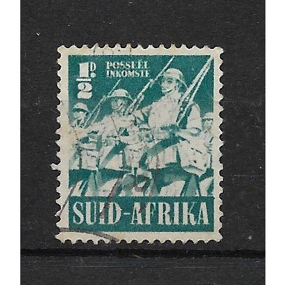 SouthAfrica.SG88 1/2d Infantry.Afrikaans Print.Fine Used.Aug19a