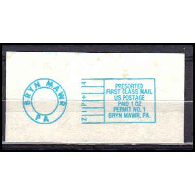 Used Revenue Permit Bry Mawr, PA. E1227