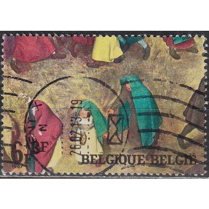 Belgique 1967 Michel 1499 O Cote (2008) 1.00 € Jeux d'enfants par Pierre Bruegel