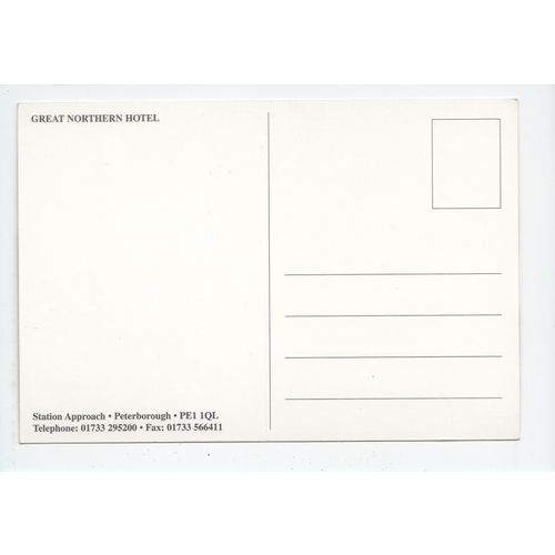 Great Northern Hotel Peterborough Postcard PE1