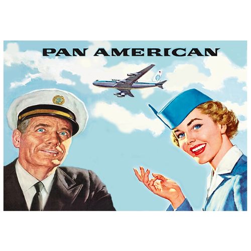 CARTE POSTALE - PAN AMERICAN