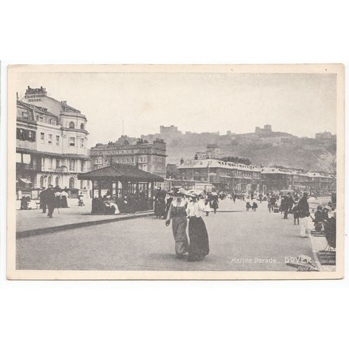 Marine Parade and Dover Postcard Kent Wellington Series