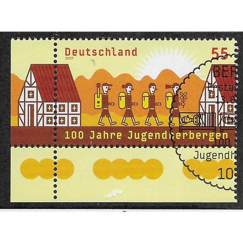 GER 2009 €0.55 'JUGENDNERBURGEN' (CORNER MARGIN) FINE USED (EBID54-024)