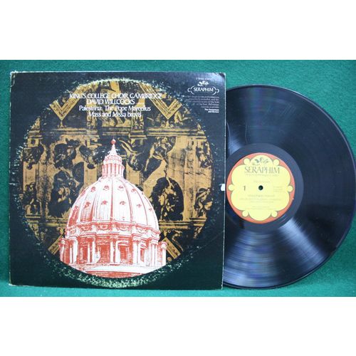 David Willcocks - Palestrina: Pope Marcellus & Missa Brevis - S 60187 - VG+