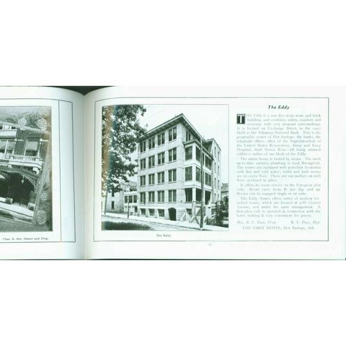 Cutter's Official Guide to Hot Springs, AR: reprint..1 to >29 lots of 10 copies