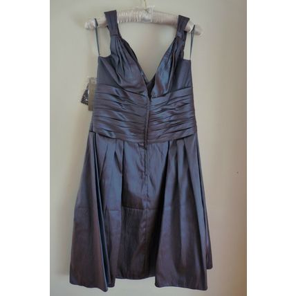 D'ZAGE TWO TONE PROM / PARTY / BRIDESMAID DRESS UK 14 W34" RET £200 BNWT