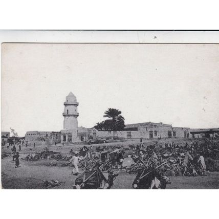 Djibouti Marche au Bois Repro Postcard unused VGC