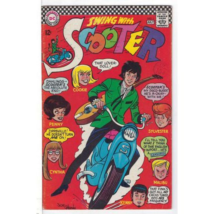 Scooter - Swing With (Vol 1) # 001 FN RS003 MODERN AGE COMICS
