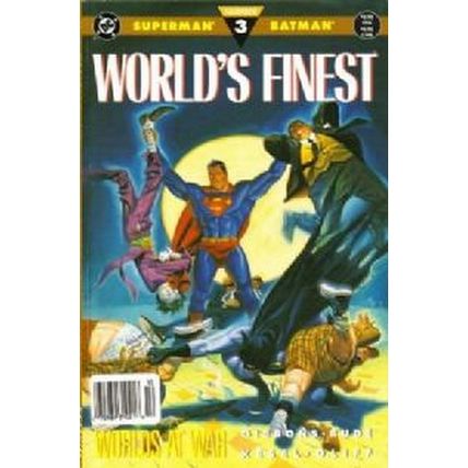 Worlds Finest: Worlds Apart (1990 Ltd) # 003 VFN+ ORIG US COMICS