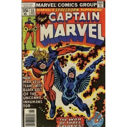 Captain Marvel (Vol 1) # 053 FN+ ORIG US COMICS