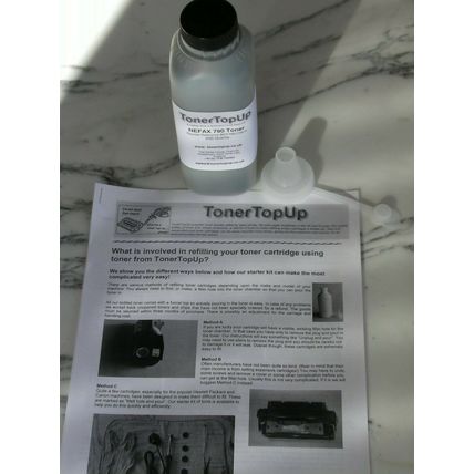 Toner Refill bottle for NEC Nefax 790 791 S2518 S2519 Murata MFX 2000 TS42000