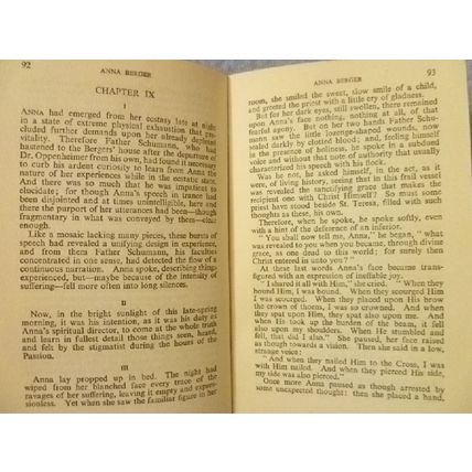 RARE THE MYSTERY OF ANNA BERGER by GEORGE GODWIN 1948 THE THINKER'S LIBRARY HCDJ