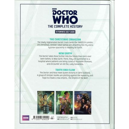DOCTOR WHO COMPLETE HISTORY VOL 51 DAVID TENNANT THE CHRISTMAS INVASION HACHETTE