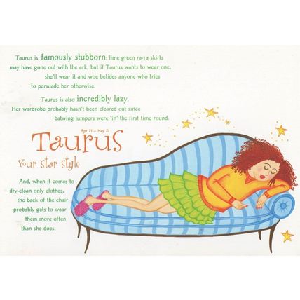 Taurus Persil Dry Cleaning Machine Advertising Zodiac Postcard