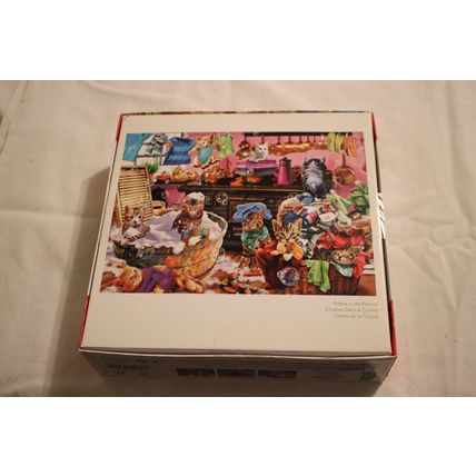 PAWS GONE WILD-KITTENS IN THE KITCHEN 550 PIECE PUZZLE SEALED KITTENS