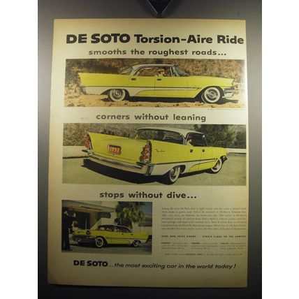 1957 De Soto Fireflite Sportsman 4-Door Hardtop Advertisement