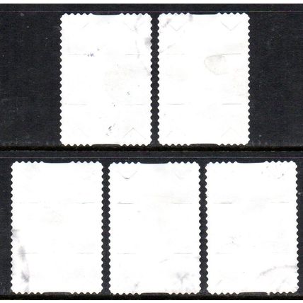 AUSTRALIA: 2023, BIG THINGS, SET OF 5 USED SHEET PERFORATION STAMPS. 442/443