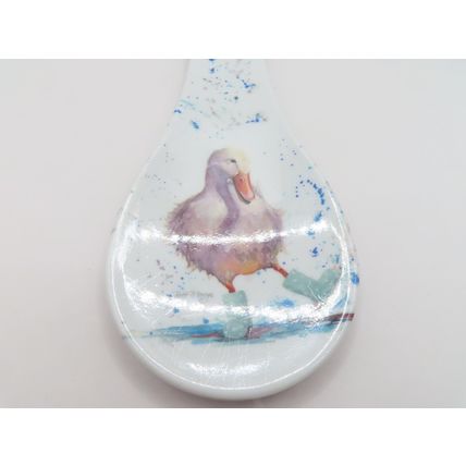 Duck Spoon Rest Melamine 23.5 CM Dishwasher Safe Gift Kitchen