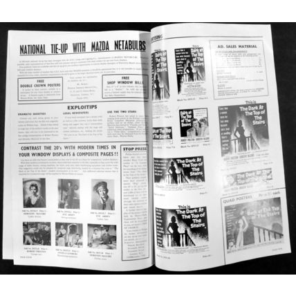 DARK AT THE TOP OF THE STAIRS 1960 Robert Preston, Dorothy McGuire CAMPAIGN BOOK