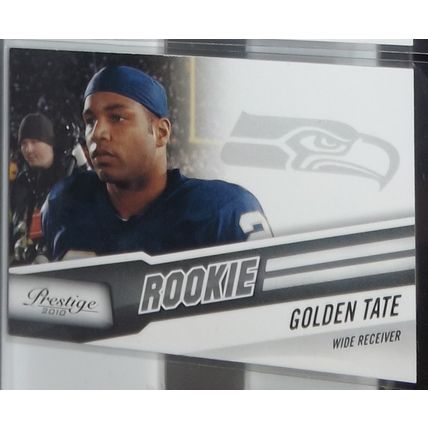2010 Prestige GOLDEN TATE (Seahawks) Rookie Card #245