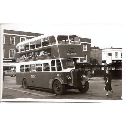 Black & White Photograph of Trent Motor Traction Co. Ltd. - ACH 643