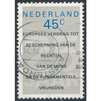 Human Rights Treaty - Netherlands 1978 - F H - MiNr 1119