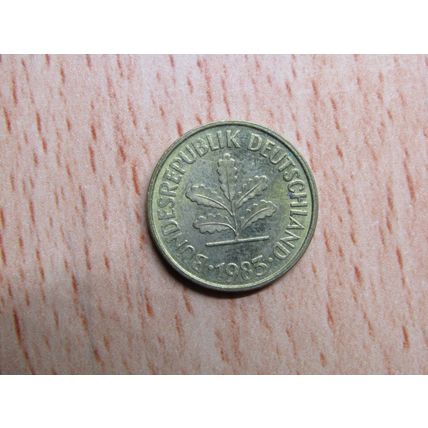 1983f 5 Pfennig Germany Coin
