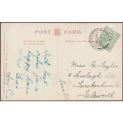 Guildford Castle, Surrey, 1906 - Hildesheimer Postcard