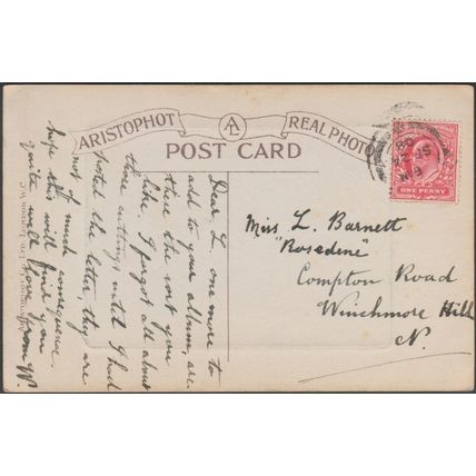 Kitten - I Wouldn't Leave My Little Wooden Hut For You, 1908 - Aristophot RPPC