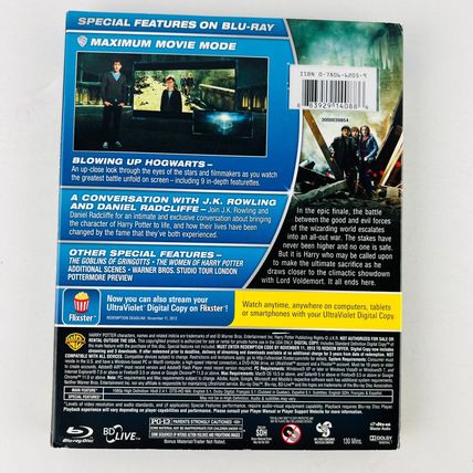 Harry Potter and the Deathly Hallows Part II Blu-ray/DVD 2-Disc Combo Pack Ed