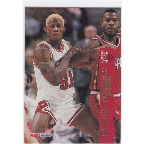 1995-96 NBA Hoops Basketball Dennis Rodman