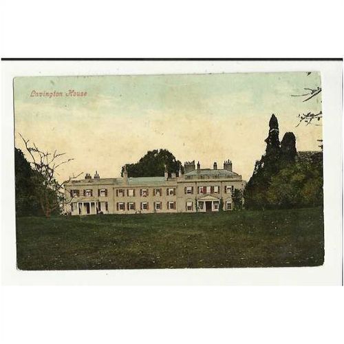 Sussex LAVINGTON HOUSE Postcard by Pellett
