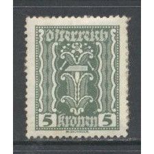 Austria.SG466 5k Pincers and Hammer (Green).Mounted Mint.Dec14