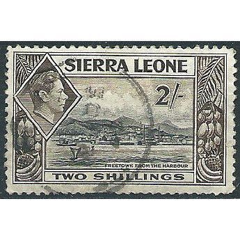 Sierra Leone 1938 SG197 2/- Black & Sepia Fine Used .. ..