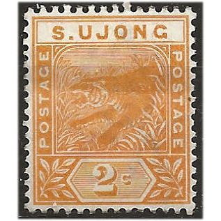 S Ujong (Malaysia) 1894 SG51 2c Orange Mounted Mint . ..