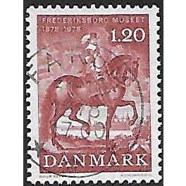 Mi 660: 1 Kr. 20 brownish carmine Centenary of the National History Museum.