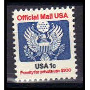 O127 1c Eagle Very Fine MNH KA1311