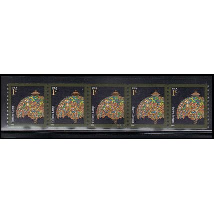 3758 1c Tiffany Lamp Very Fine MNH PNC S11111/5 KA8264