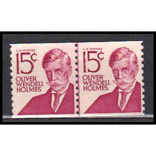 1305E 15c Oliver Holmes Fine MNH Dry Gum CLP CA0033