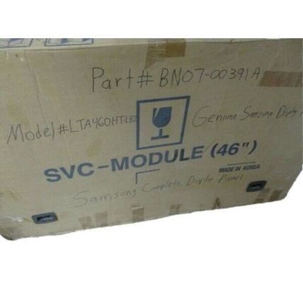 Vintage Samsung Genuine Lcd 46" Display Panel/screen Part# Bn07-00391a