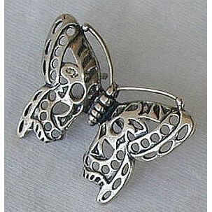 Butterfly silver miniature