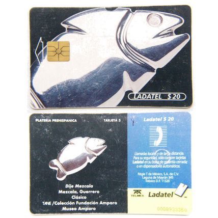 Mexico Phone Card - Plateria Prehispanica