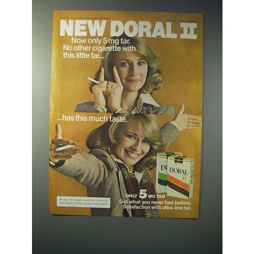 1979 Doral II Cigarette Ad!